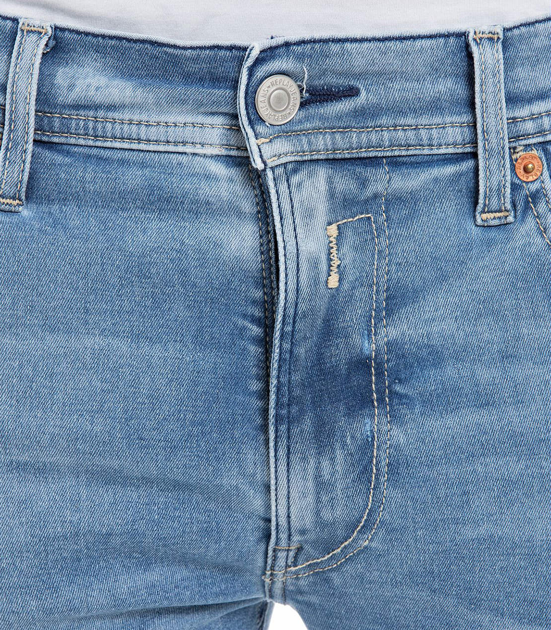 スキニ― JONDRILL Hyperflex Original ストレッチデニム 詳細画像 ライトブルー 5